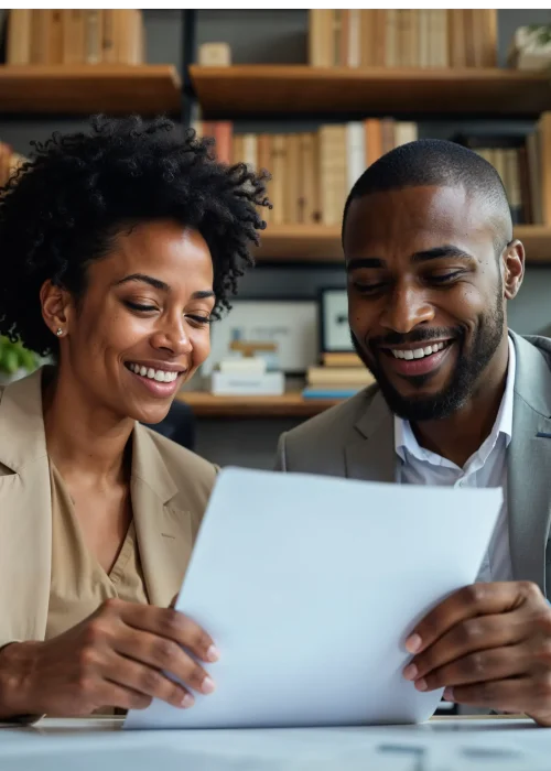 employee-working-with-document